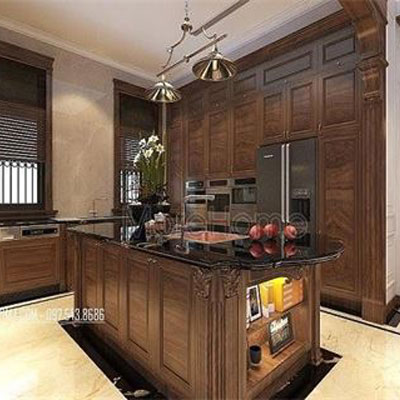  Đá nhân tạo hài hòa trong nội thất biệt thự Vinhomes