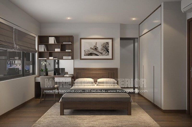 Chiếc giường ngủ được làm hoàn toàn bằng gỗ tự nhiên sẽ là sự lựa chọn hoàn hảo cho những tín đỗ gỗ tự nhiên thích sự bền đẹp mãi theo thời gian.