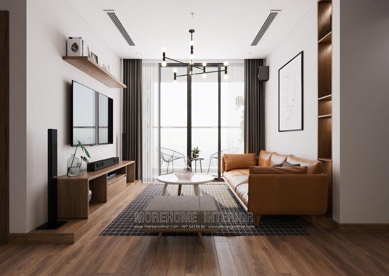 Thiết kế nội thất chung cư Vinhomes Sky Lake