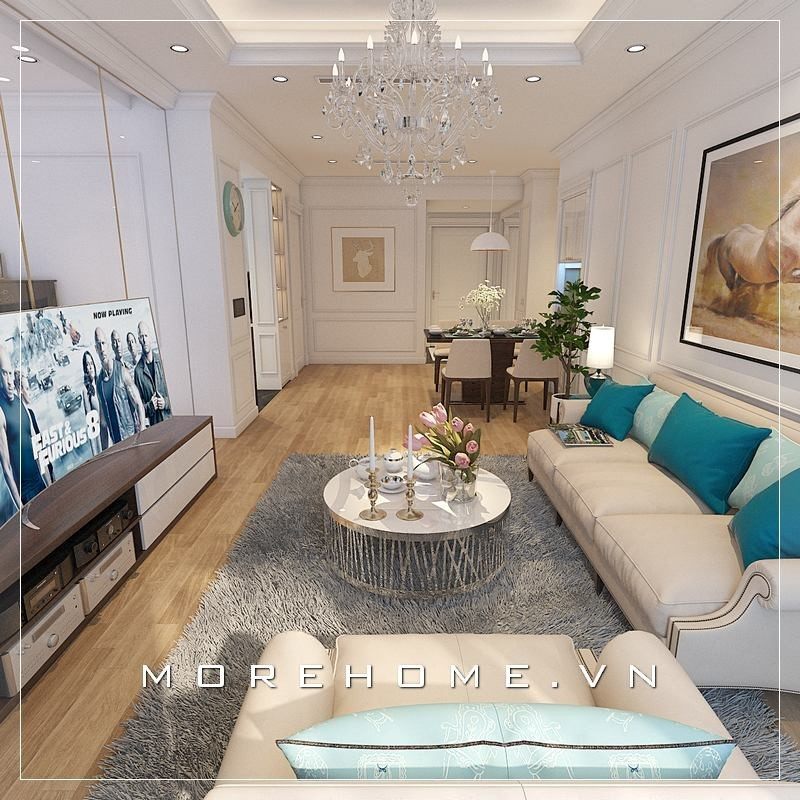 Kệ tủ tivi đẹp mang đến sự tiện nghi và góp phần mang đến sự sang trọng và tinh tế cho không gian ấm cúng của gia đình.