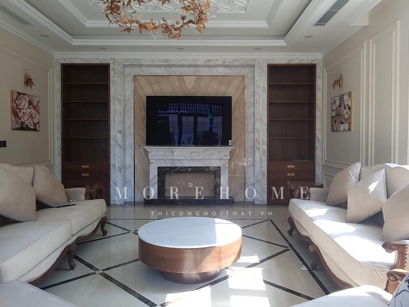 Thi công tranh canvas treo tường khung gỗ tạo điểm nhấn riêng nghệ thuật thẩm mỹ cho không gian