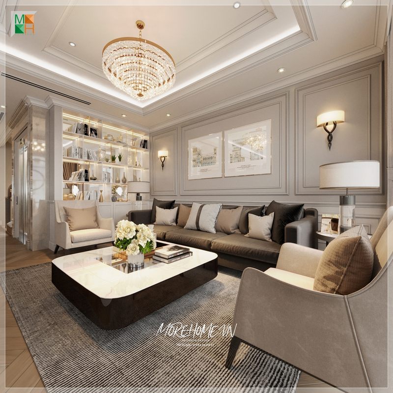 Gợi ý nội thất phòng khách phong cách hiện đại cho chung cư, biệt thự, nhà phố